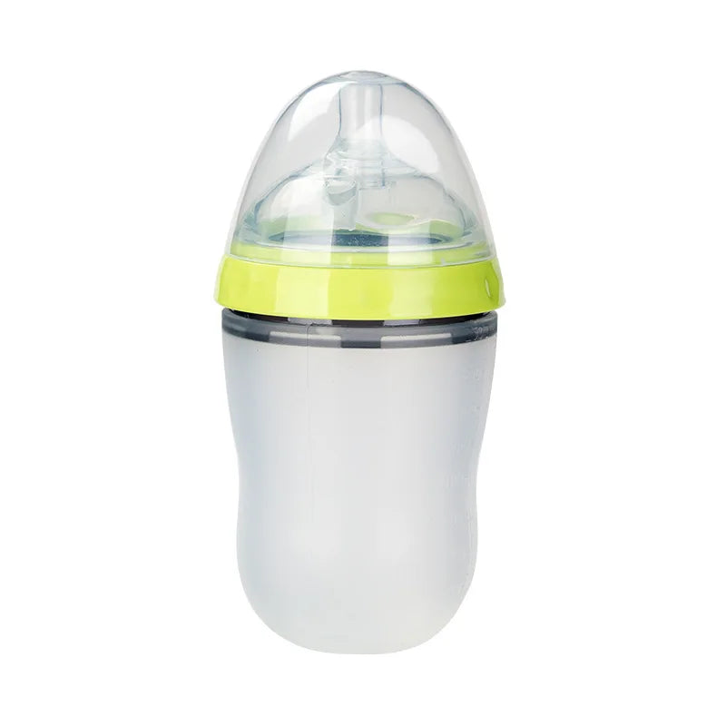 Soft Silicone Baby Bottle - 0-36 months