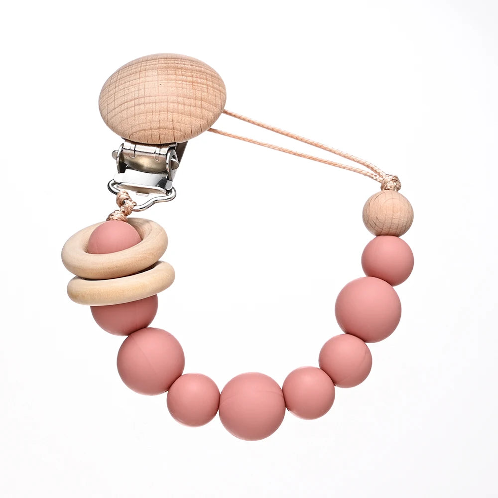 Anti-drop Teether and Pacifier Clip