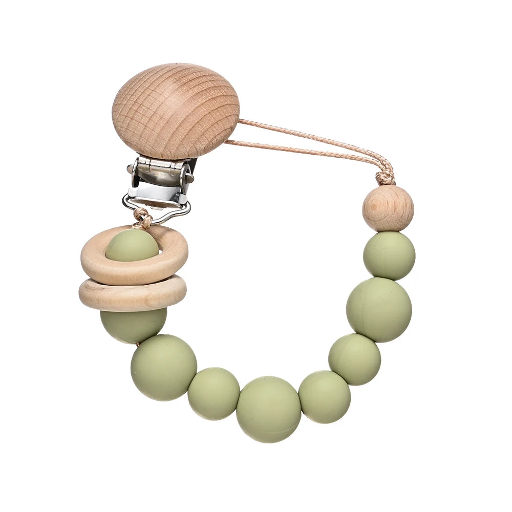 Anti-drop Teether and Pacifier Clip