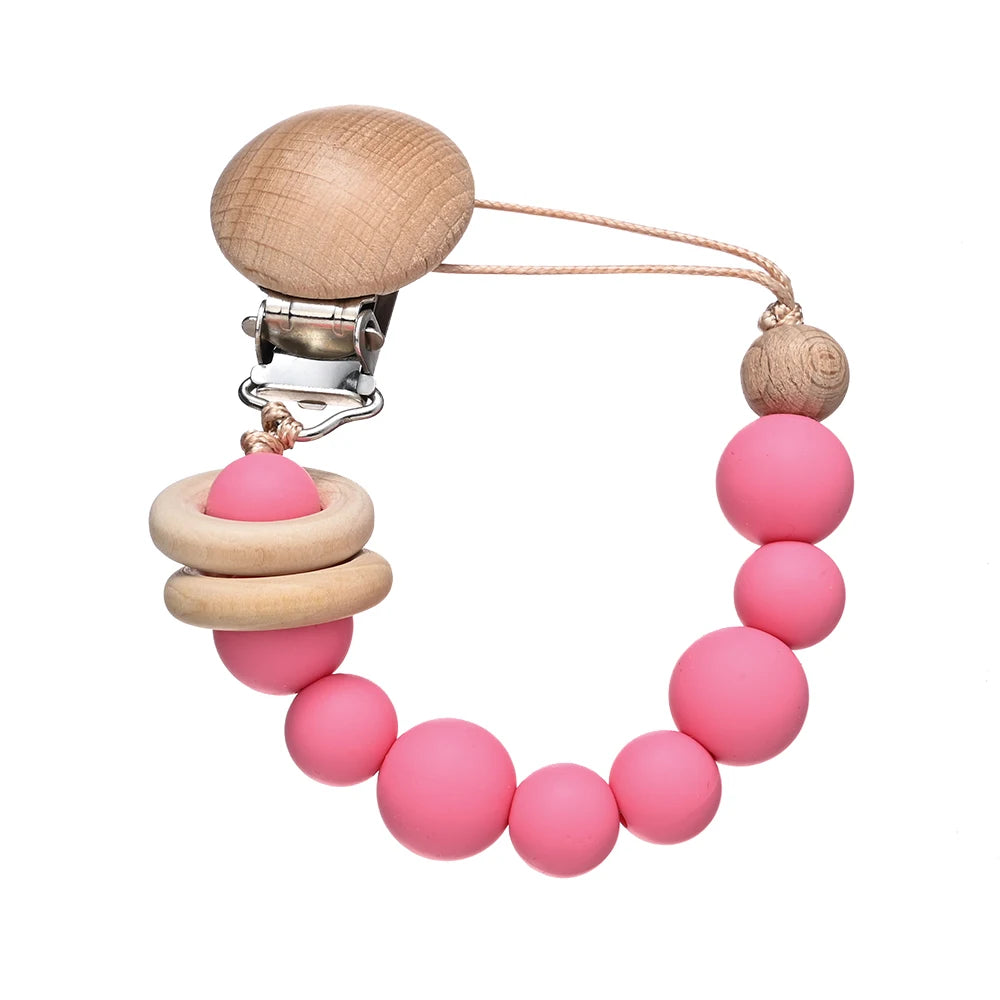 Anti-drop Teether and Pacifier Clip