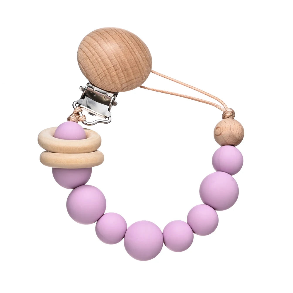 Anti-drop Teether and Pacifier Clip